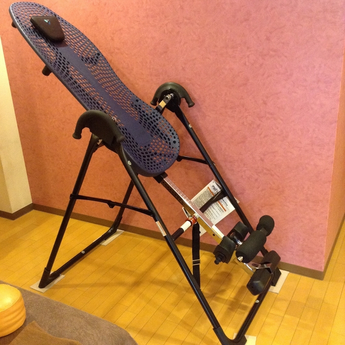 使用する機器「Teeter Hang Ups」