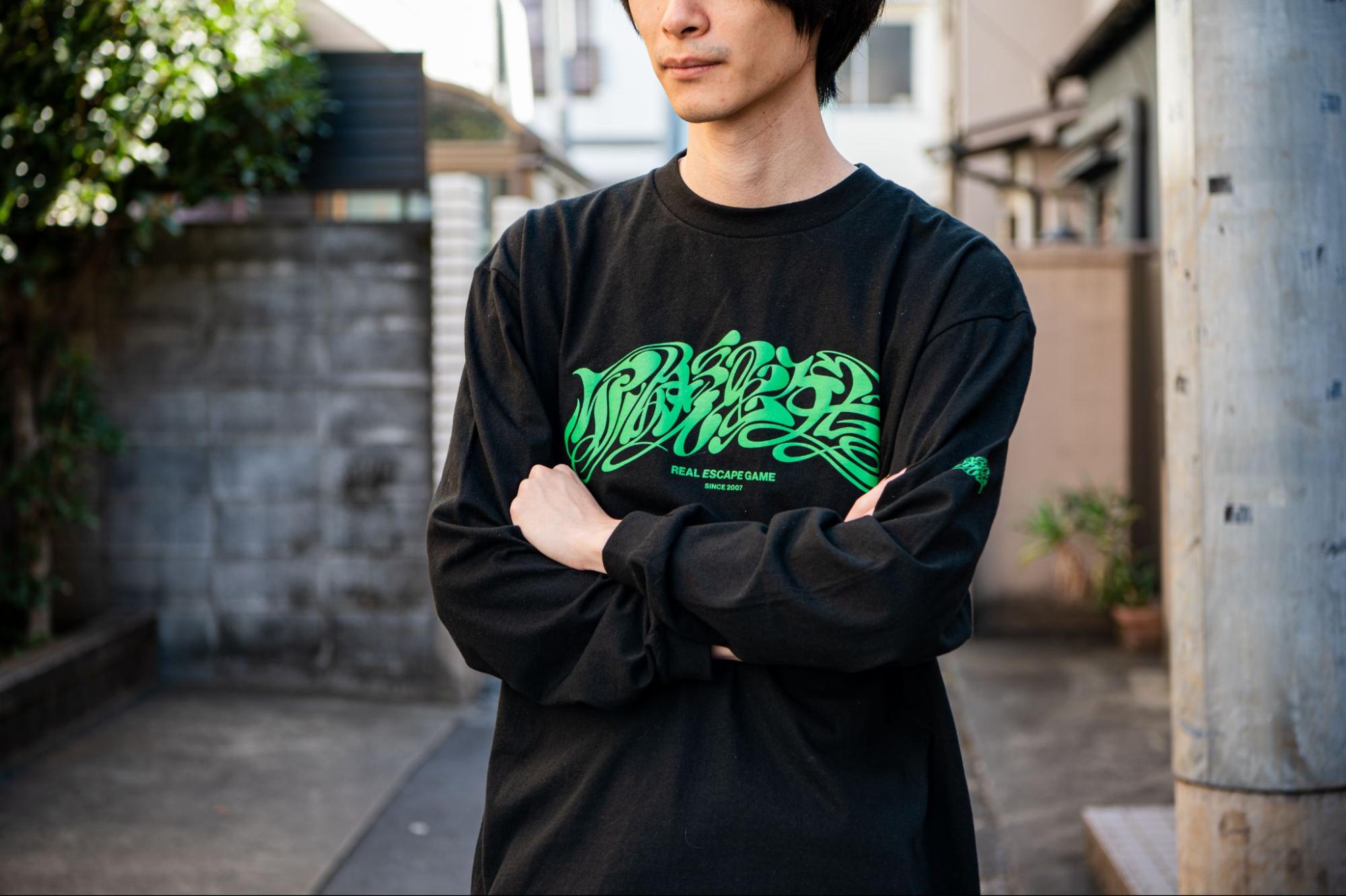 リアル脱出ゲーム初のオリジナルロングTシャツ販売決定!