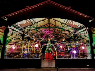 八瀬比叡山口駅をイルミネーションで装飾 「Illumi(イルミ)-station(ステーション)」を開催します