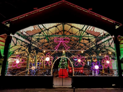 八瀬比叡山口駅をイルミネーションで装飾 「Illumi(イルミ)-station(ステーション)」を開催します