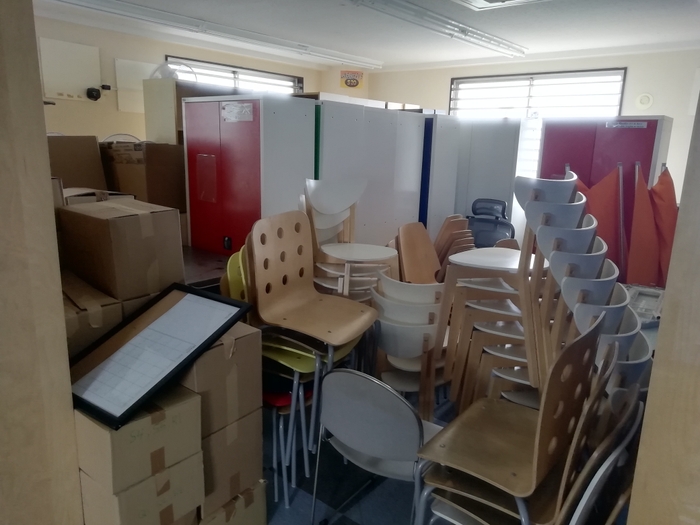 4階 やっぱり学校は物が沢山!