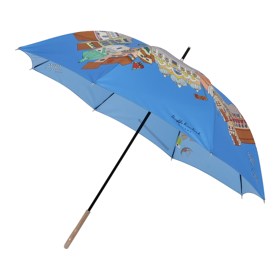 「Kinloch×HW」コラボ長傘 ヴェニス ブルー