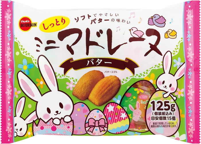 125gミニマドレーヌバター(イースター)