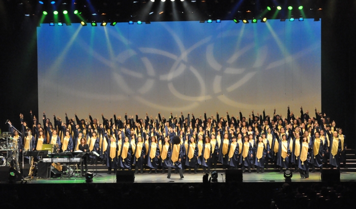 Anointed mass choir