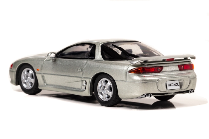 三菱 GTO Twin Turbo 1993 Silver:左後
