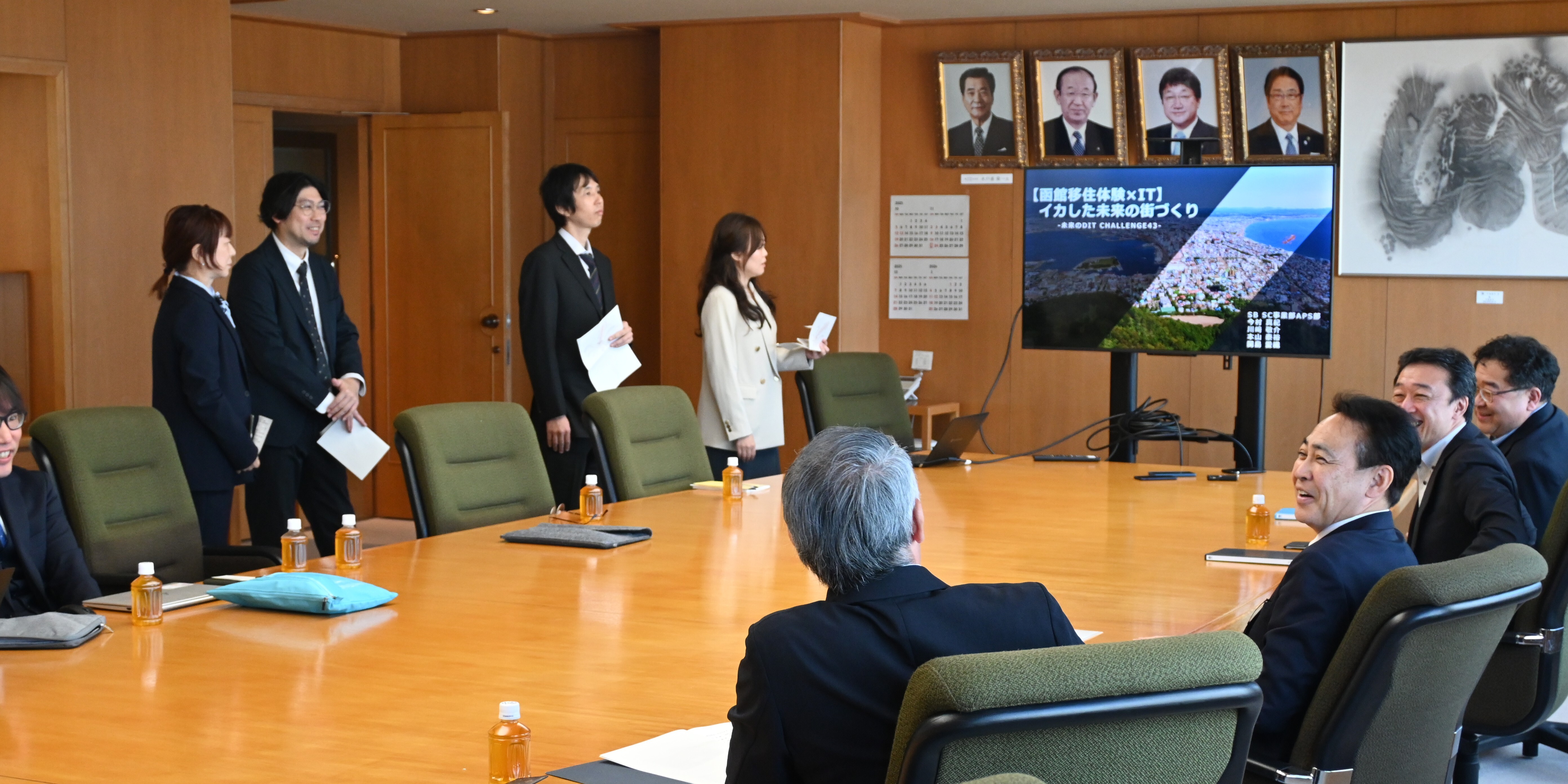 大泉市長へ提案内容をご報告