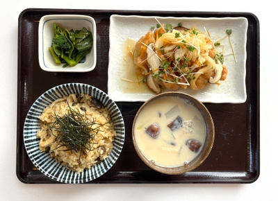 秋の味覚定食