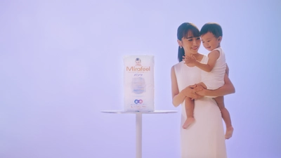 サイズ調整可能な未来感覚パンツタイプ紙おむつ 「ミラフィール(Mirafeel)」 近藤千尋さんがアンバサダーに就任