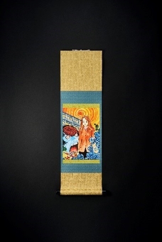 ミニ掛軸【伊藤潤二_うずまきA】