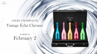 ラグジュアリーシャンパーニュブランド 『ANGEL CHAMPAGNE』が　 アタッシュケース『ANGEL CHAMPAGNE Vintage  Eclat Chrome (エクラ・クロメ)』を 2026年2月2日(月)より販売開始！