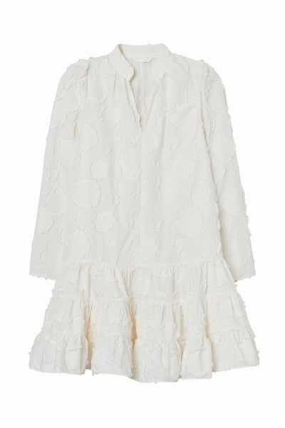 ジャガードワンピース¥2,499(100%リサイクルポリエステル)