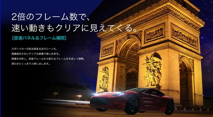 倍速パネル&フレーム補間
