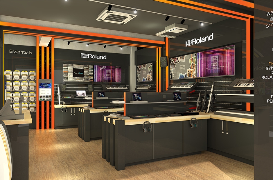 『Roland Store Tokyo』1階のイメージ 1