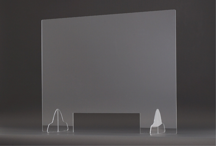 A:開口部分を設けたパーテーション