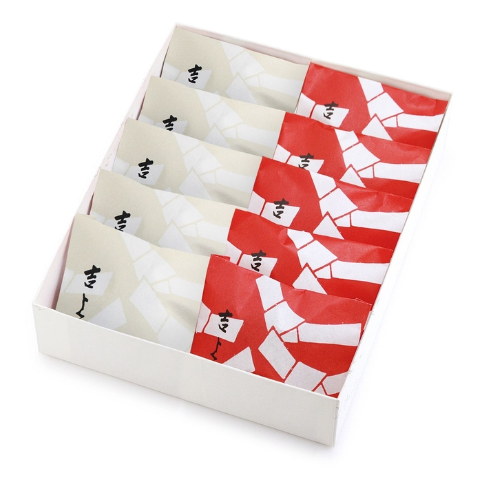 吉上々 紅白10個入