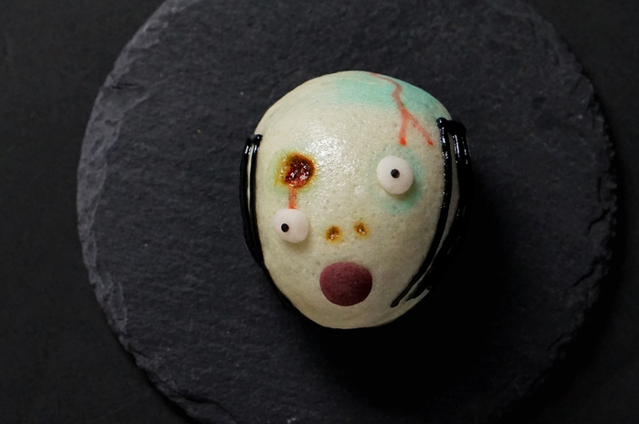 落ち武者(ひき茶上用まんじゅう・つぶあん入)