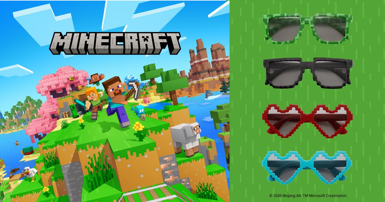 大好評の前作から進化!『マインクラフト』キッズサングラスが、より安全な素材になってラインアップ拡充!
夏の日差しから子どもの目を守る、親も安心のアップデートモデルがパリミキから新登場
