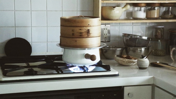 ピカピカな台所(Photo by asako)