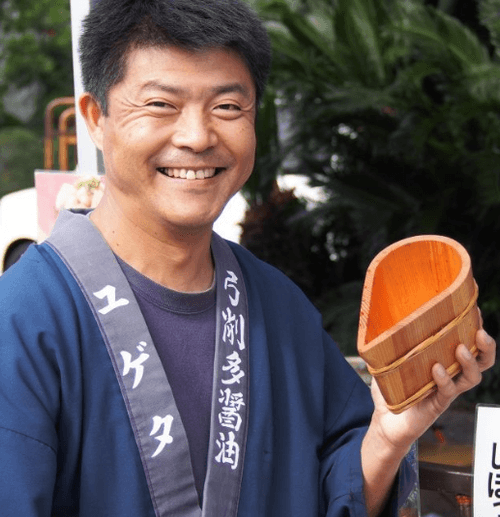 弓削多醤油株式会社 代表 弓削多洋一さん