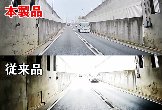HDR&WDR機能搭載