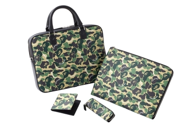 A BATHING APE(R) x MONTBLANC　 パートナーシップ締結　 レザーバッグ・アクセサリーのリミテッドエディションを発表