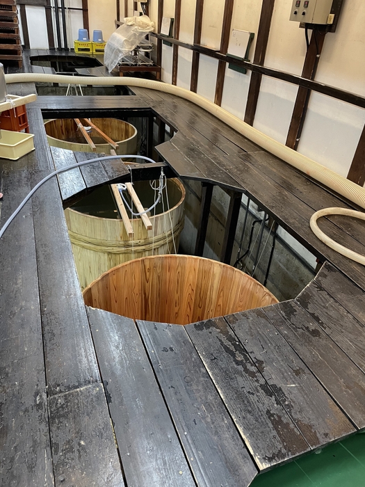 福島県 仁井田本家の手作り木桶