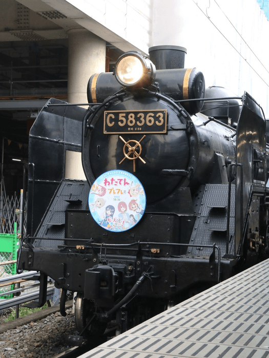 過去のイベントの様子(SLわたてん!プレフレ号)