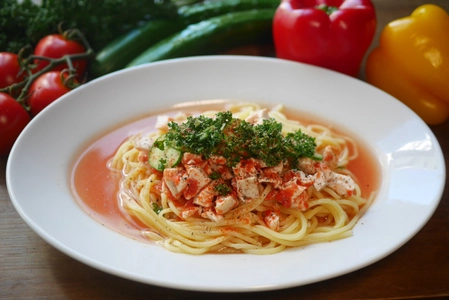 涼感夏麺！奥池袋のカフェ『ROCKET CAFE』に夏季限定の 新メニュー『冷やしミートソーススパゲッティ』が登場