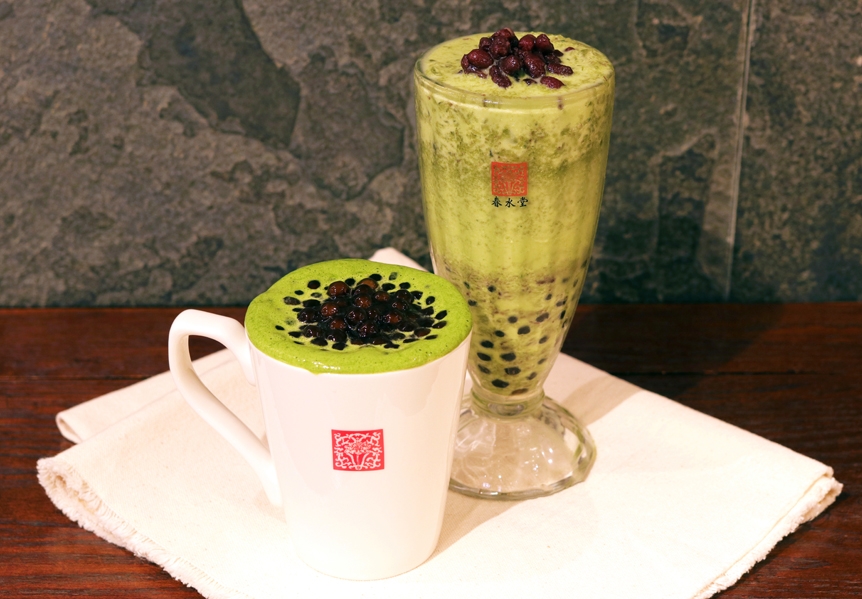 店舗限定!京都産宇治抹茶×十勝産大納言小豆で贅沢「タピオカ抹茶小豆ミルク」