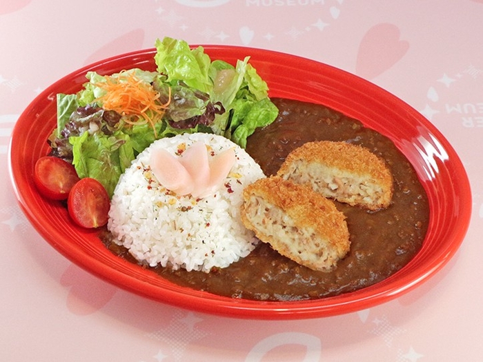 岩下の新生姜メンチカツカレー