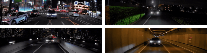 リア夜間映像