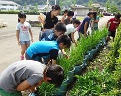 (群馬県)小学校での取組みの様子　