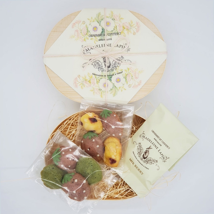 いちご摘みミニマドギフト2個入 紅茶セット