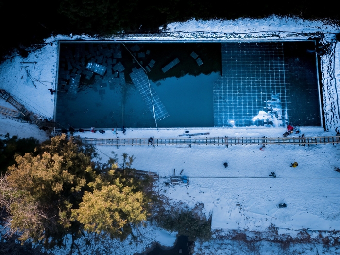 四代目徳次郎 採氷池