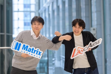 歌舞伎町から世界中がワクワクするエンタメを！ 株式会社マトリックスと有限会社ランカースが技術提携。 スタイルの違う2社がタッグを組み、 世界中を笑顔にするエンタメを追求！
