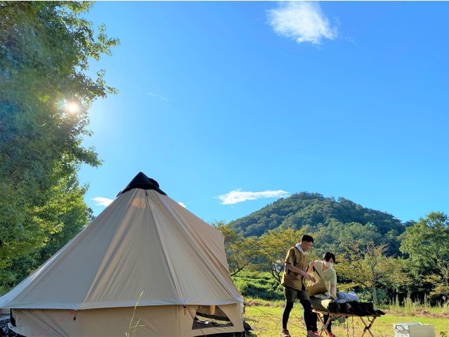 温泉併設のキャンプサイトが誕生 勝山天然温泉 水芭蕉 1日2組限定 キャンプ スパプラン 販売開始 Newscast