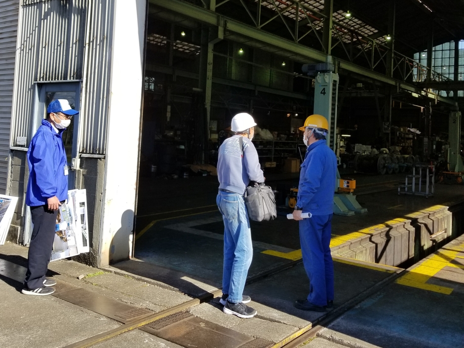 広瀬川原車両基地見学　イメージ