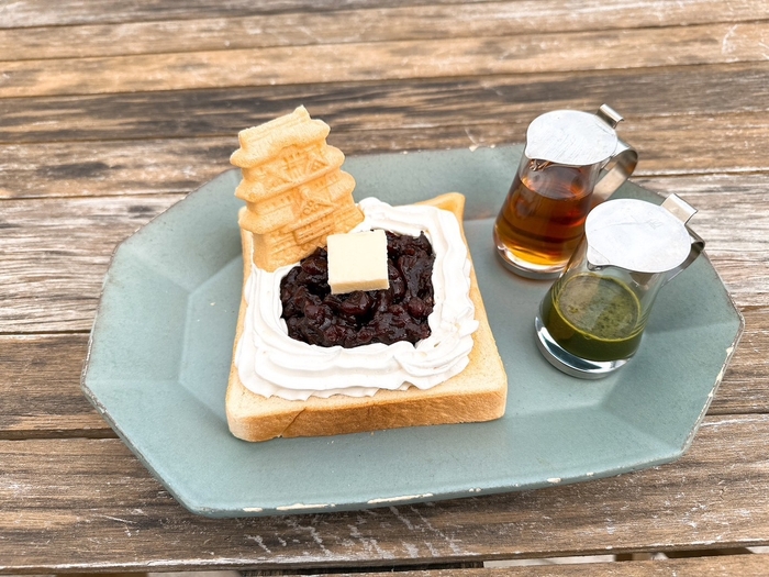 あんこホイップバタートースト