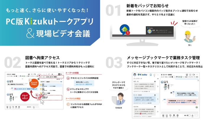 さらに迅速・円滑なコミュニケーションへ