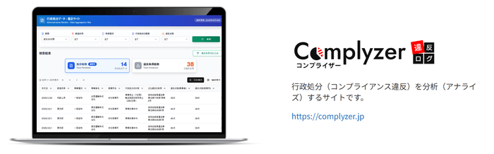 緑ナンバー事故の背景にある事業法違反を分析する“Complyzer（コンプライザー）”