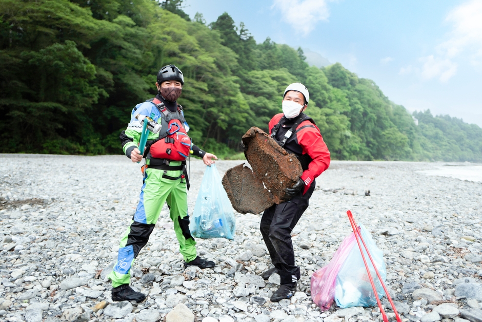 大きなゴミを見つけるほどうれしくなるのです