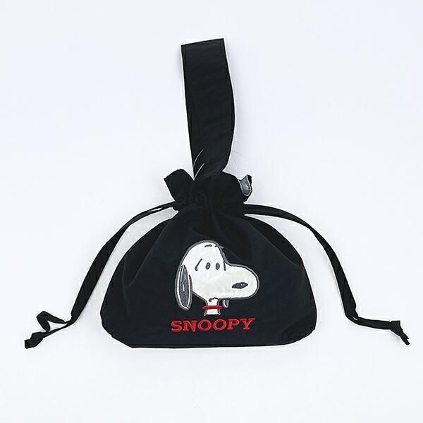 スヌーピーの巾着バッグ