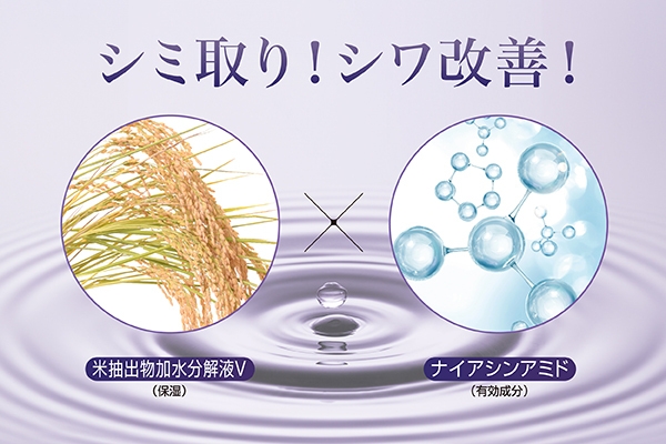 有効成分ナイアシンアミドを配合