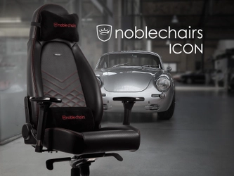 ドイツnoblechairs、鮮烈なレッドカラーが際立つデスクチェア 「noblechairs ICON レッド」をJust MyShopで限定発売