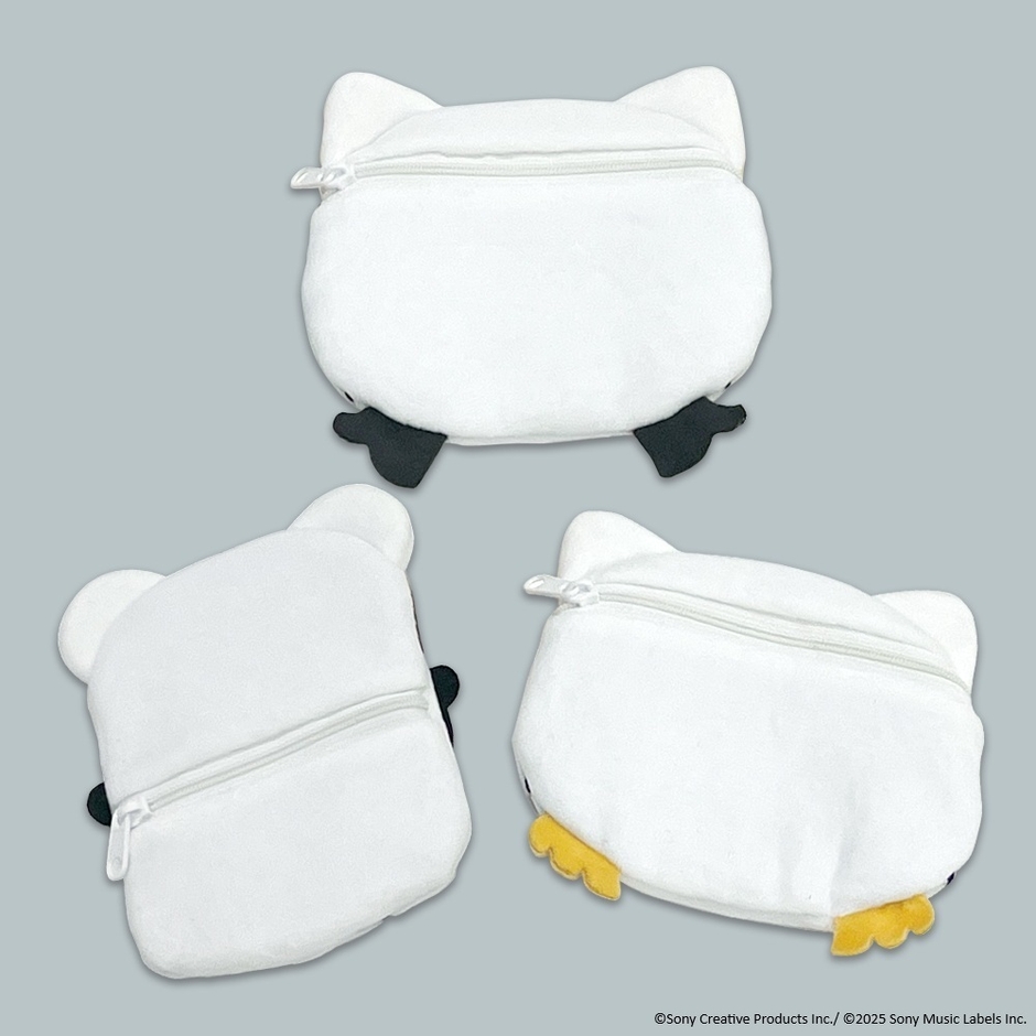 コラボ・ポーチ　裏面ファスナー