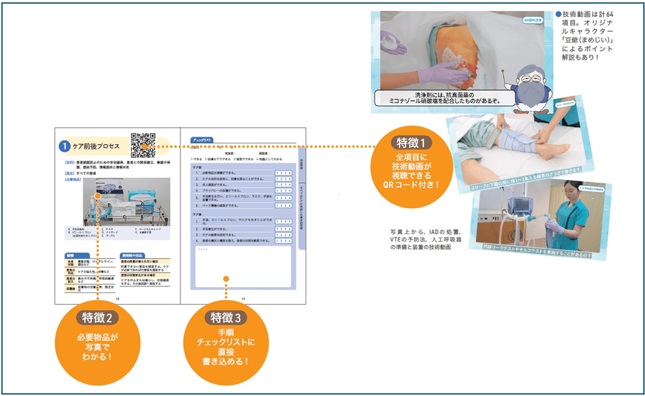 新人看護職員のための看護手順ポケットマニュアル』がパワーアップ