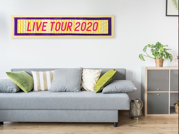 マフラータオル額 イメージ