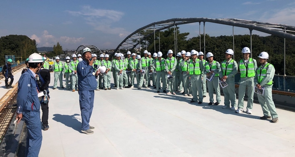 令和5年度(2023年度)の現場見学会の様子