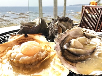 海の幸を心ゆくまで堪能する「牡蠣！帆立！さざえ！網焼き食べ放題付バイキングプラン」が販売中！ホテルグリーンプラザ鴨川