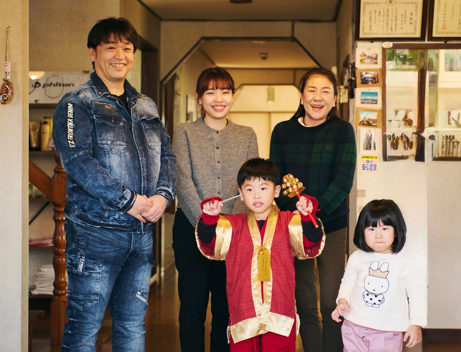 荻田ファミリーと金野代表